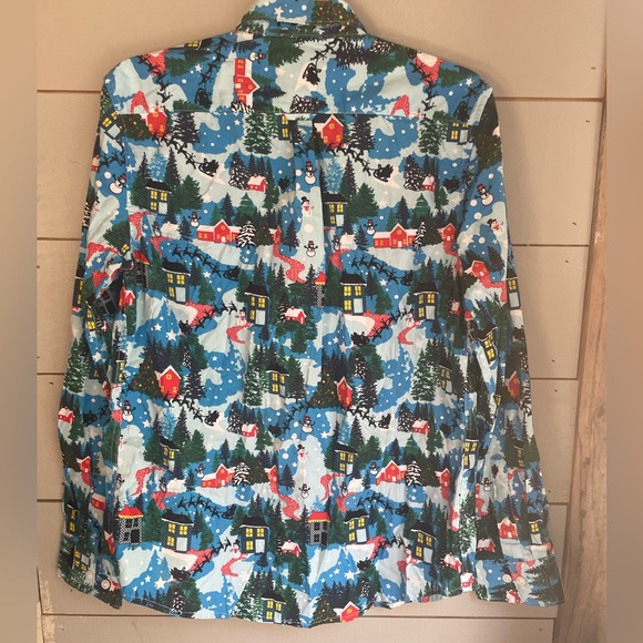 DENIM & FLOWER HAPPY HOLIDAYS SHIRT - Picture 5 of 6